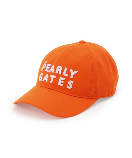 PEARLY GATES（パーリーゲイツ） キャップ 帽子 メンズ ステッチロゴ