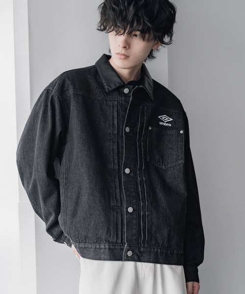 umbro（アンブロ） デニムジャケット gジャン 別注コラボ オーバー