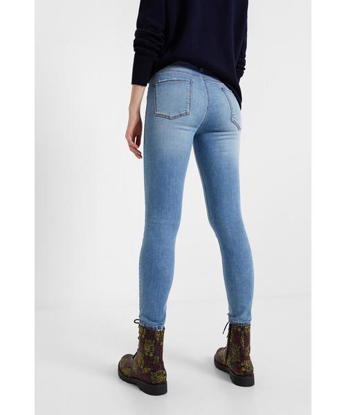 なりますの パンツ Alba Zozotown Paypayモール店 通販 Paypayモール デニム ジーンズ 刺繍