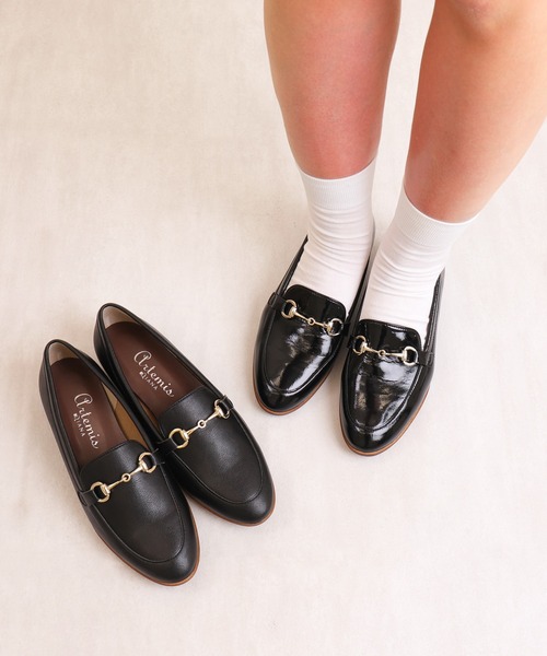 Diana ブラックレザー ローファー 23cm DIANAのローファー23cm Diana ブラックレザー ローファー 23cm