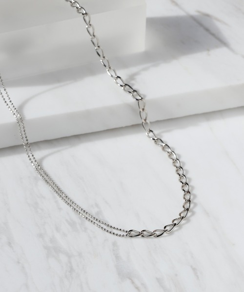 ANEMONE（アネモネ） ネックレス コンビチェーンネックレス レディース