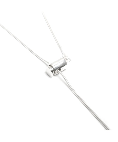 ネックレス 「YArKA/ヤーカ」code stopper lariet/「SPRE」/コードストッパーラリエット silver925の画像