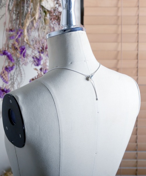 ネックレス 「YArKA/ヤーカ」code stopper lariet/「SPRE」/コードストッパーラリエット silver925の画像