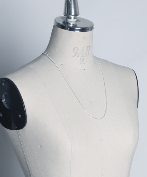 ネックレス 「YArKA/ヤーカ」code stopper lariet/「SPRE」/コードストッパーラリエット silver925の画像