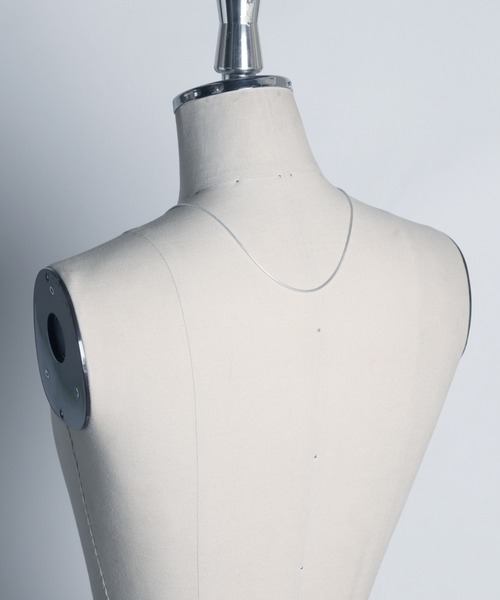 ネックレス 「YArKA/ヤーカ」code stopper lariet/「SPRE」/コードストッパーラリエット silver925の画像
