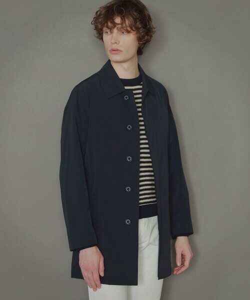 保証書付 ステンカラーコート Dunkeld Ml Feather Tech Pac Flex Nylon ストレッチナイロンステンカラーコート ステンカラーコート カラー ネイビー