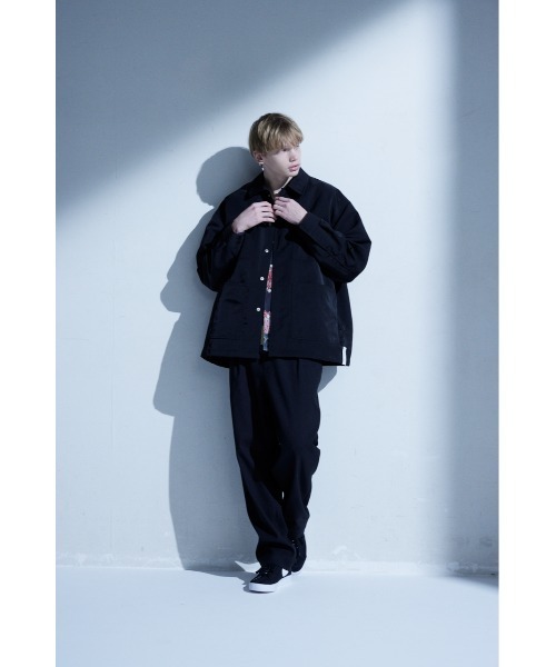 POST OVERALLS◇カバーオール/L/コットン/IDG/無地/3125-VTI ポスト