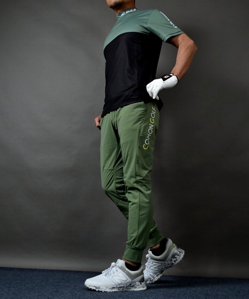 アンクル丈テーパードゴルフパンツ COMONGOLF（コモンゴルフ） ゴルフ 接触冷感 素材 アンクル丈