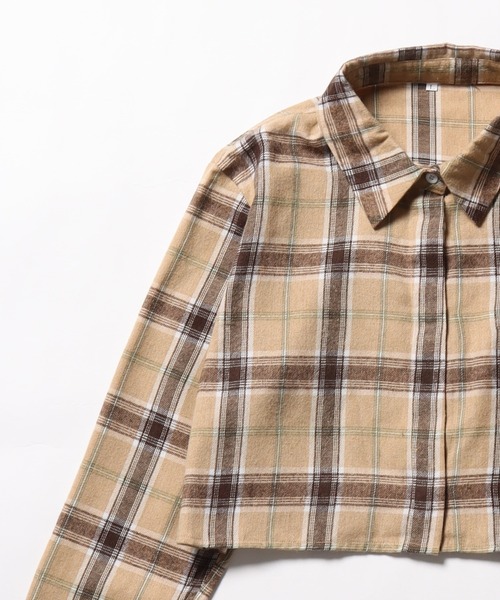 ROOP TOKYO ブラウス シャツ Short Pocket Shirt / ショート丈シャツ