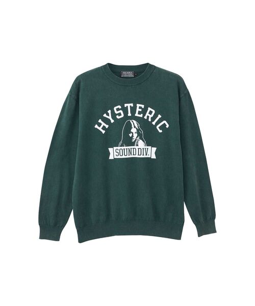 HYSTERIC GLAMOUR（ヒステリックグラマー） ニット SOUND DIVISION 
