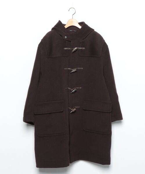 INVERTERE（インバーティア） ダッフルコート 40 ダークブラウン