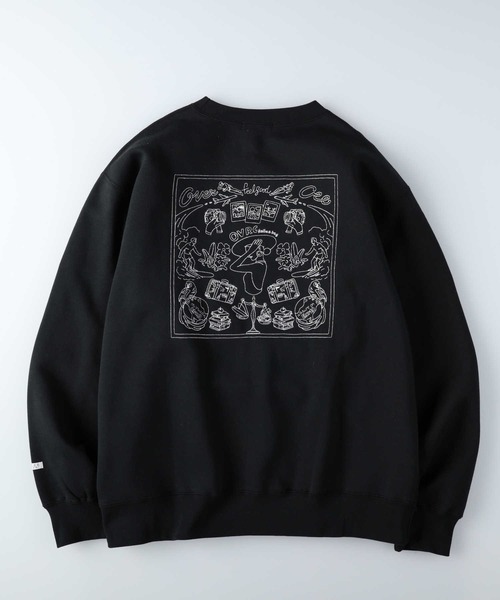 Right-on トレーナー スウェット BACK EMBROSWEATSHIRT メンズ