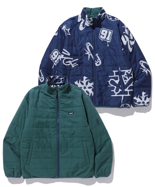 XLARGE（エクストラ ラージ） ダウンジャケット ダウン ALLOVER PRINT 