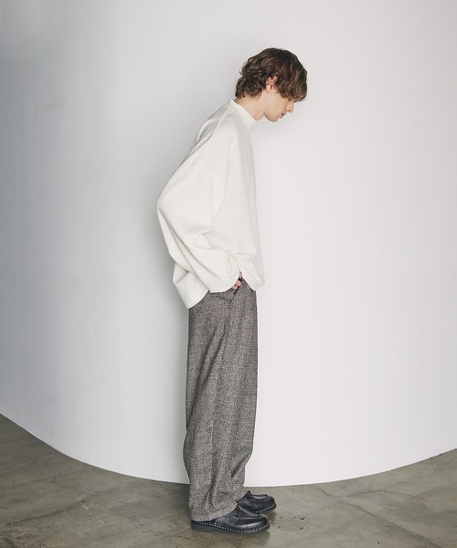 CTHY tシャツ 「吸湿発熱加工＆吸水速乾加工」ポンチモックネックロンT