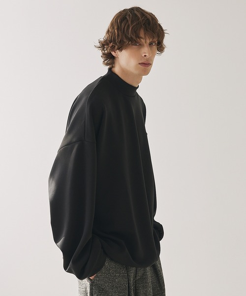 CTHY tシャツ 「吸湿発熱加工＆吸水速乾加工」ポンチモックネックロンT