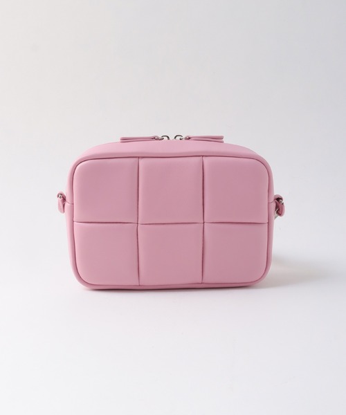 極美品 ADD CULUMN PUFF - BOSTON W 2WAY ピンク ADD CULUMN(アドカラム) PUFF - BOSTON W/A24S07B27/ | B'2nd