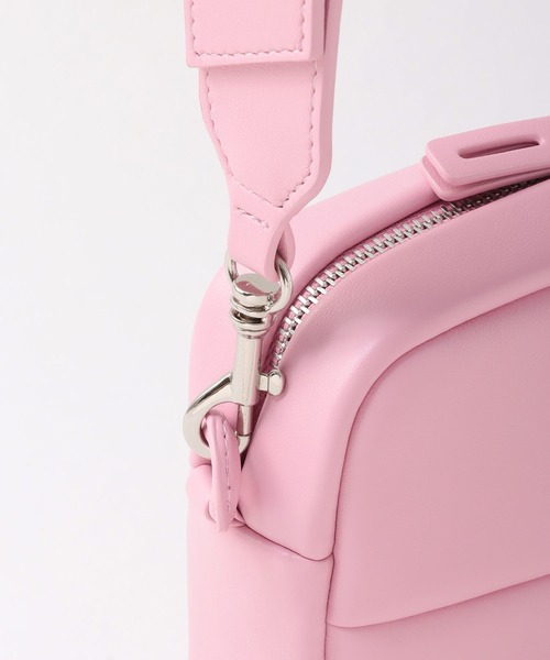 極美品 ADD CULUMN PUFF - BOSTON W 2WAY ピンク ADD CULUMN ショルダーバッグ バッグ 「ADD CULUMN/アドカラム