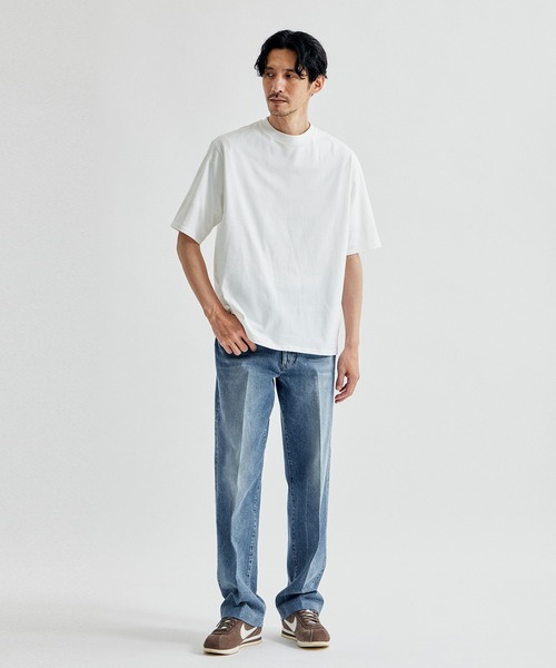 メンズ パンツ デニム ジーンズ 「TANAKA/タナカ」THE JEAN TROUSERS VINTAGE BLUE/ザジーンズトラウザーズヴィンテ｜zozo｜04