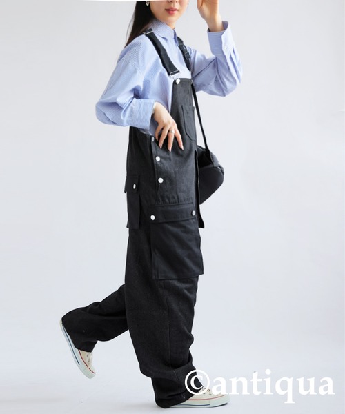 antiqua サロペット オーバーオール 大人気完売品 （超美品）ゆるダボ 楽天市場】サロペット レディース ロング ボトムス 無地