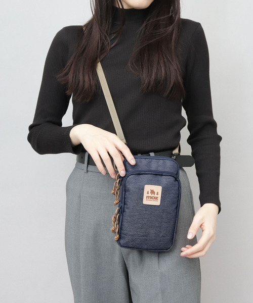 moz（モズ） ショルダーバッグ バッグ 撥水加工 ナイロン スマホポーチ