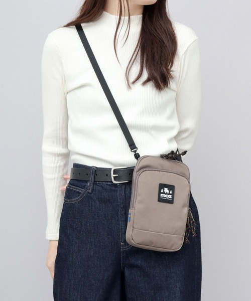 moz（モズ） ショルダーバッグ バッグ 撥水加工 ナイロン スマホポーチ