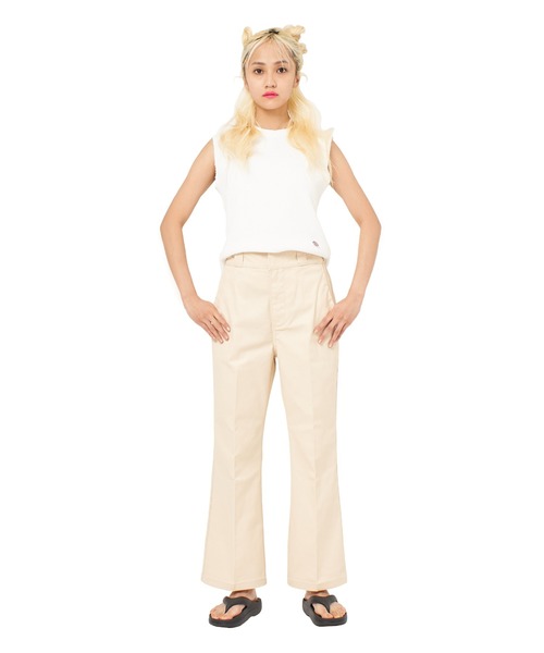 Dickies（ディッキーズ） パンツ ストレッチツイルフレアパンツ