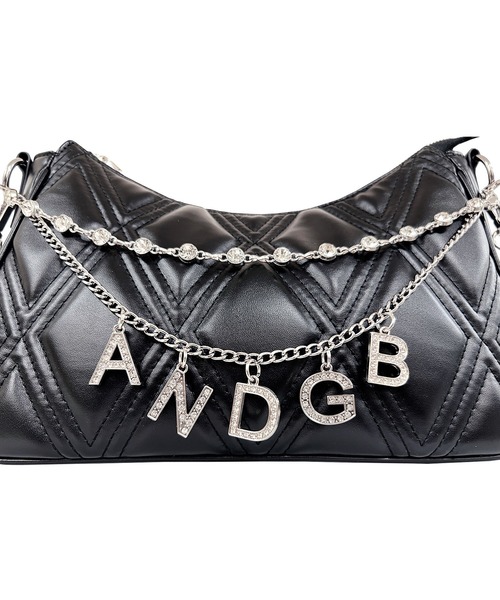 ANDGEEBEE（アンジービー） ショルダーバッグ バッグ ロゴチャーム