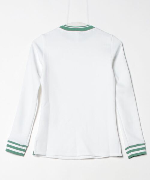 アディダスゴルフ】2022年ダンボール×スリーライン 長袖モックネックシャツXL adidas アディダス モックネックシャツ 長袖 メンズ ゴルフ