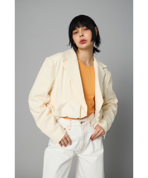 HeRIN.CYE コート アウター Balloon short jacket バルーンショート