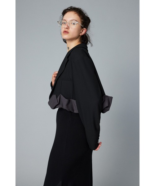 HeRIN.CYE コート アウター Balloon short jacket バルーンショート