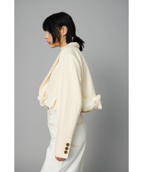HeRIN.CYE コート アウター Balloon short jacket バルーンショート