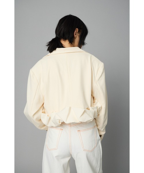 HeRIN.CYE コート アウター Balloon short jacket バルーンショート