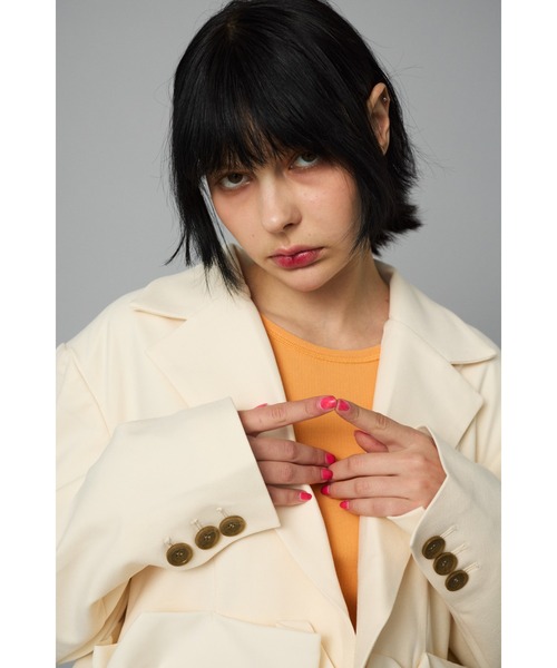 HeRIN.CYE コート アウター Balloon short jacket バルーンショート