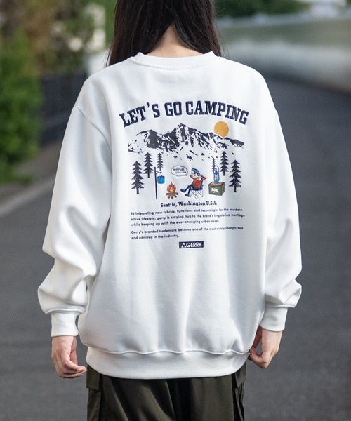 GERRY トレーナー スウェット 「ag」「GERRY/ジェリー」キャンプ