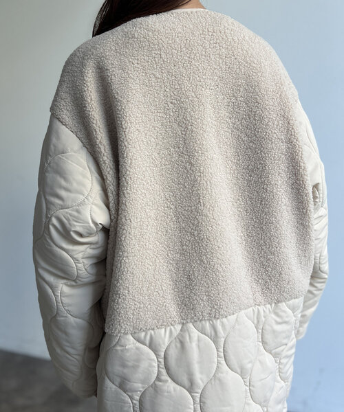 Chez toi（シェトワ） コート アウター 「超軽量！重さ650g」ボア