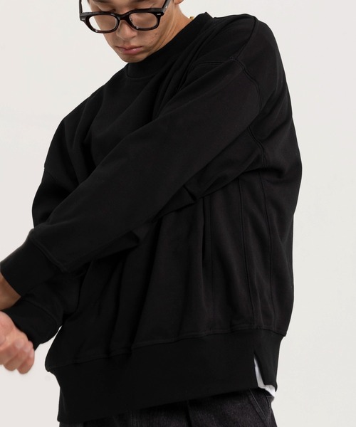 Nanmo. トレーナー スウェット OVER SIZE SWEAT PULLOVER/オーバー