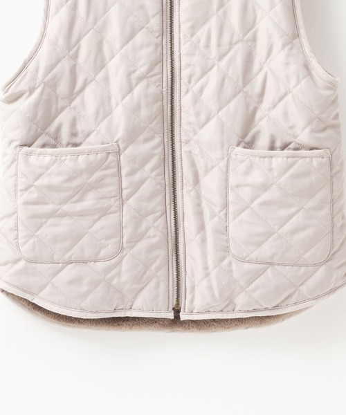 BBCOベストダウン　リバーシブル　ほぼ未使用 ホワイト BBCOベストダウン リバーシブル ほぼ未使用 ホワイト ダウンベスト 40