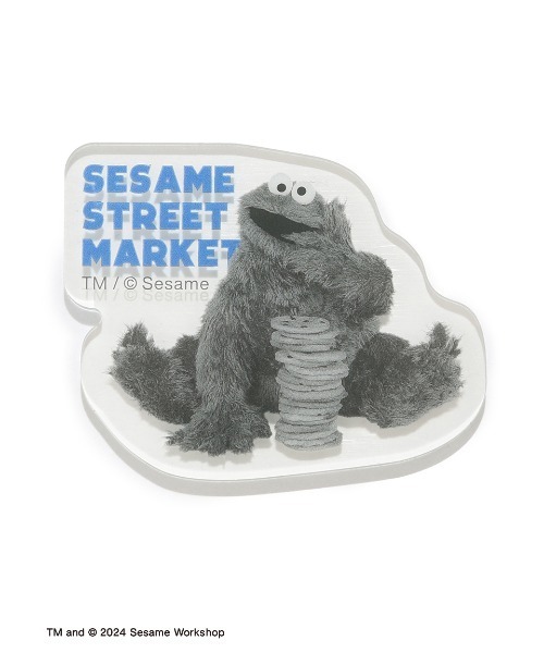 SESAME STREET（セサミストリート） ステッカー モノクロフォト