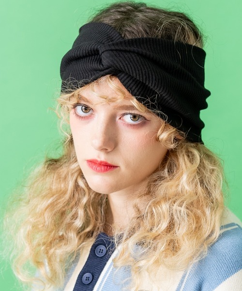 ankoROCK ヘアバンド an meets zakka ストレッチコットンリブ