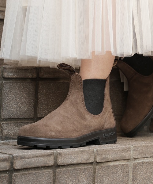 ☆美品☆【ブランドストーン】サイドゴアブーツ (4) スエード　ベージュ Blundstone（ブランドストーン）の「サイドゴアブーツ（）」 - WEAR