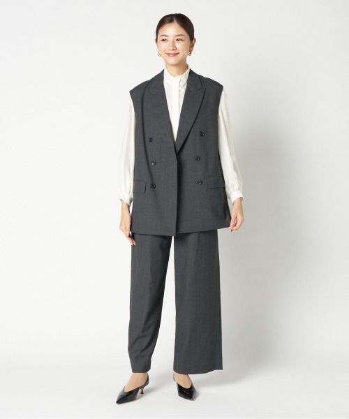 シャツ+ブラウス(長袖+七分) L'Appartement STAND FRILL BLOUSE L'Appartement DEUXIEME CLASSE（シャツ/ブラウス(長袖/七分)）の