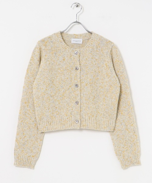 トップス St.Johns3rdClub WESTERN CREW cardigan Marled Crewneck Cardigan: Women's Designer Sweaters | Tory Burch