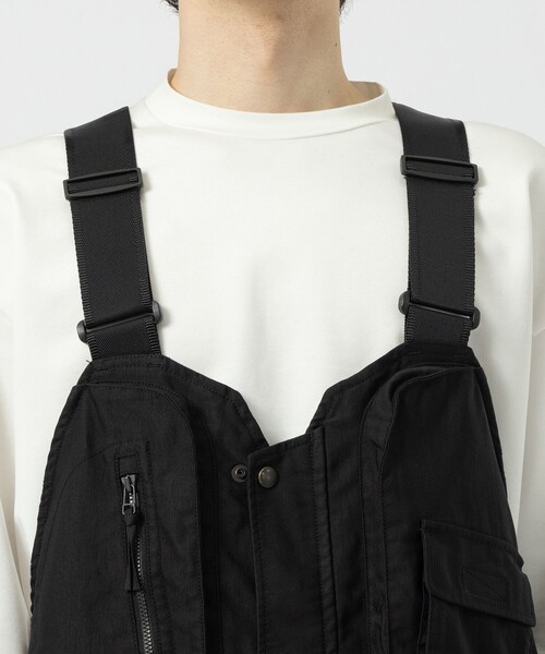PUBLIC TOKYO ベスト ジレ SHIOTA C/N バッグレスベスト メンズ