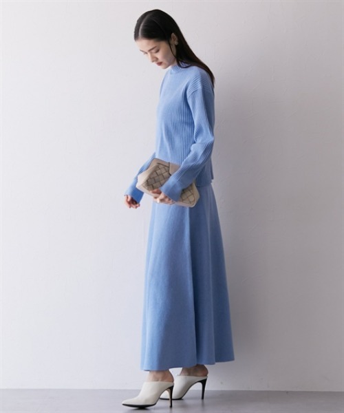 slattgir（スラットジール） セットアップ 高身長 ニットセットアップ
