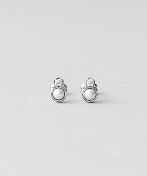Jouete（ジュエッテ） ピアス ピアス パール×ジルコニア レディース