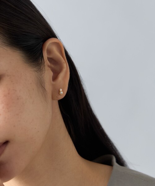 Jouete（ジュエッテ） ピアス ピアス パール×ジルコニア レディース