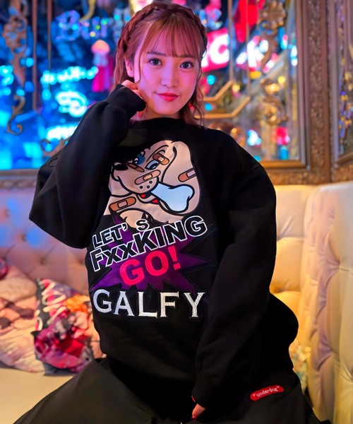 GALFY トレーナー スウェット GA×GALFY-別注GOGO!スウェット
