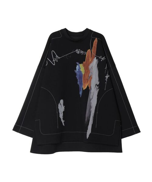 UN3D. tシャツ RAKUGAKI ART BIG TOP / ラクガキアートビッグ