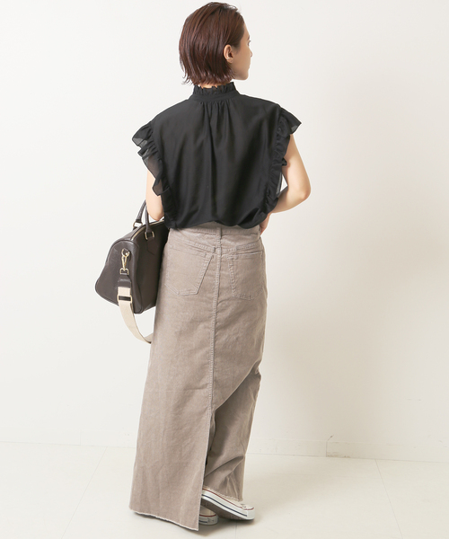 「Spick & Span」 ノースリーブブラウス FREE ブラウン レディース Spick＆Span 「Spick & Span」 ノースリーブブラウス FREE