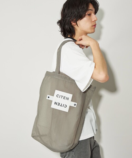 【CITEN】トートバッグ エコバッグ CITEN エコバッグ 「CITEN」くるくるパッチンソフトリップス